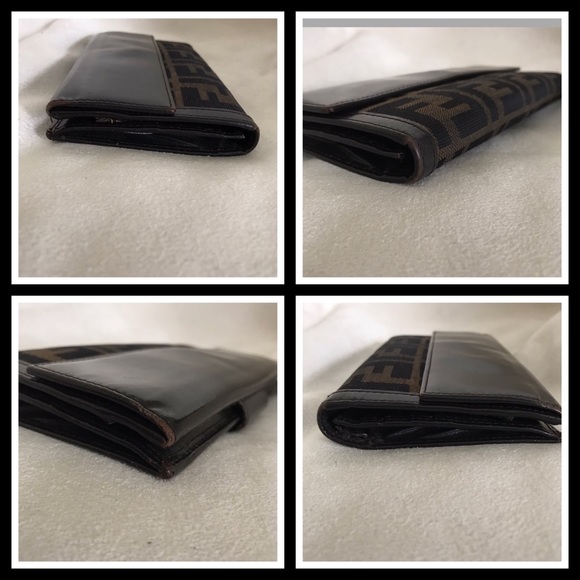 💝SOLD💝FENDI Zucca Buckle Wallet - Picture 7 of 8
